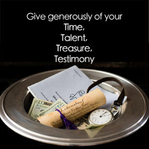 Moravian Ministries Foundation in America give generously of your time, talent, treasure, and testimony